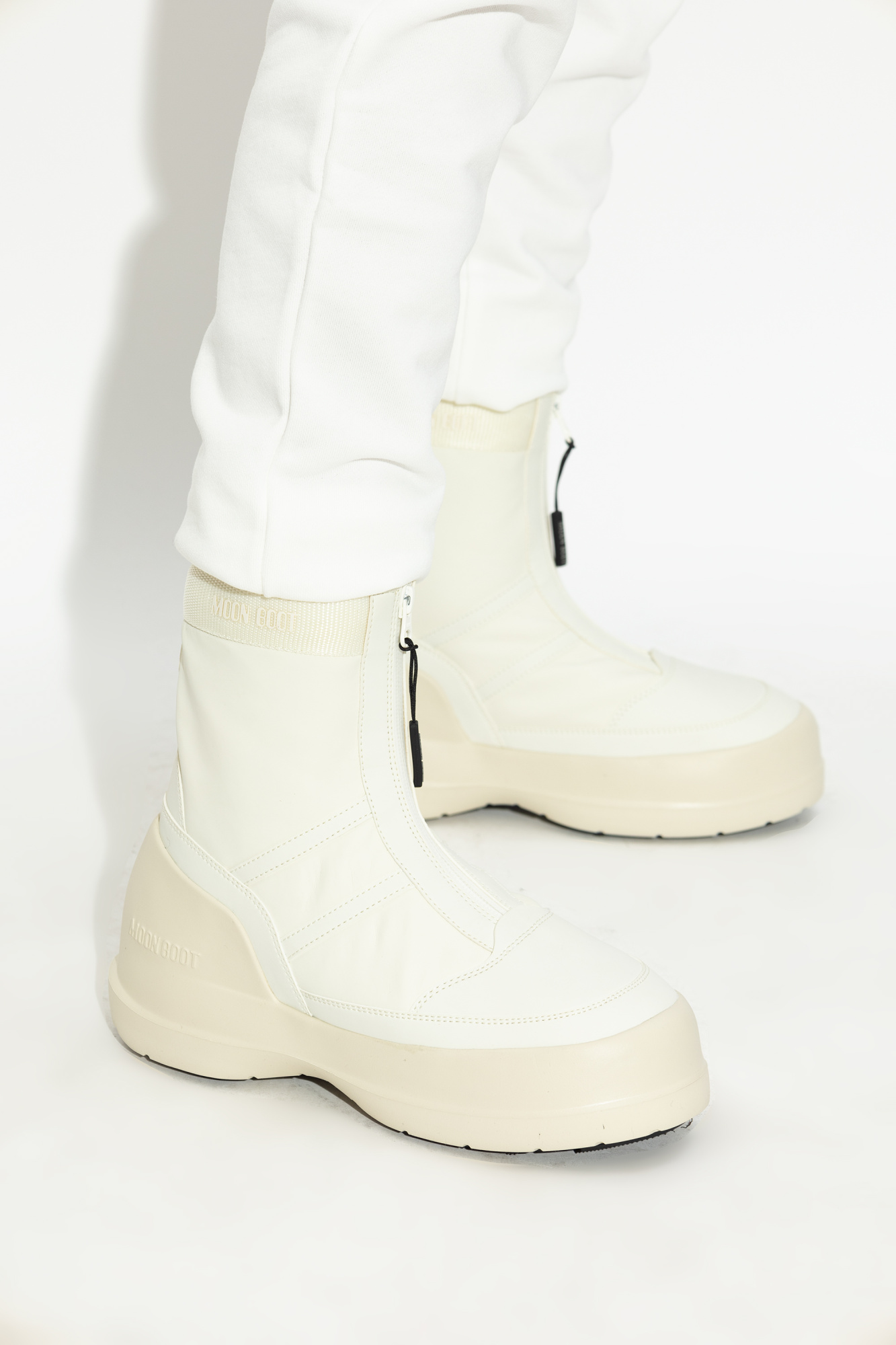 Moonboots ホワイト　サイズ39/41 White Moon Boots | eBay